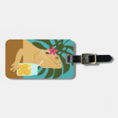 Bartard Dragon Lizard Gepäckmarke Gepäckanhänger (Vorderseite horizontal)