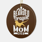 Bartard Dragon Mama Beard Lizard Keramik Ornament (Links)