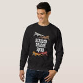 Bartard Dragon Squad Ironic Team Lizard Sweatshirt (Vorne ganz)