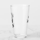 Bartbald Typ Cuddle Better Funny Mens Geschenk Glas (Links)