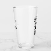 Bartbald Typ Cuddle Better Funny Mens Geschenk Glas (Rechts)