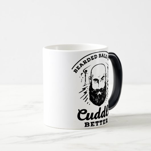 Bartbald-Typ knupfen besser. Verwandlungstasse (VorderseiteRechts)