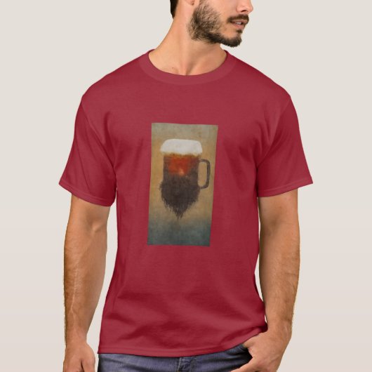 Bartbeer Tasse Artistic T - Shirt (Vorderseite)