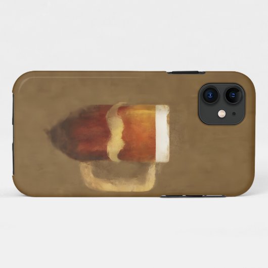 Bartbeer Tasse Artistic T - Shirt Case-Mate iPhone Hülle (Rückseite (Horizontal))