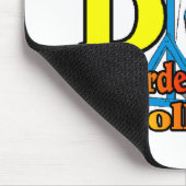 Bartded Collie Agility Geschenke Mousepad (Ecke)