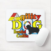 Bartded Collie Agility Geschenke Mousepad (Mit Mouse)