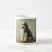 Bartded Collie Dog Kaffeetasse (Mittel)