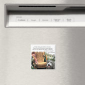 Bartded Collie Kunstgeschenke Magnet (In Situ (Geschirrspüler))