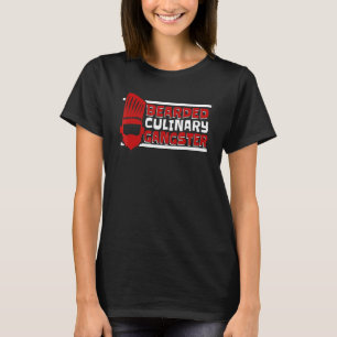 Bartded Cultura Gangster Koch De Cuisine Koch T-Shirt