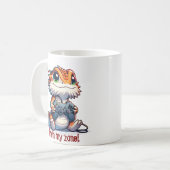 Bartded Dragon Gamer Kaffeetasse (Vorderseite Links)