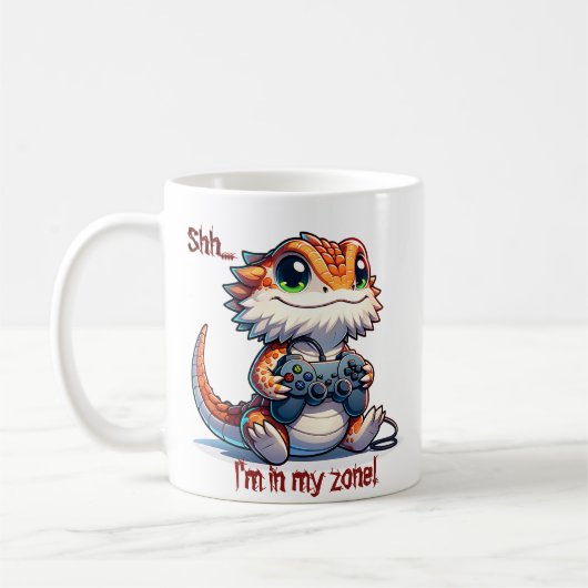 Bartded Dragon Gamer Kaffeetasse (Links)