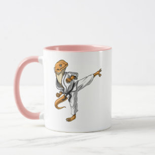 Bartded Dragon Karate Tasse