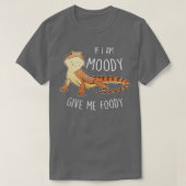 Bartded Dragon Lizard Moody Foody T-Shirt (Design vorne)