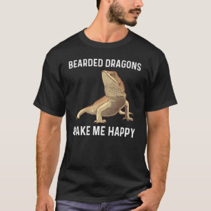 Bartdrache für Männer - Frauenechse Herpetology 3 T-Shirt