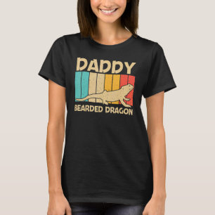 Bartdrache für Männer Vater Reptile Iguana Lizard T-Shirt