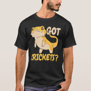 Bartdrache Got Grillen Pet Lizard Reptile Po T-Shirt
