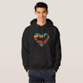 Bartdrache Heart Pet Reptile Lizard Hoodie (Vorne ganz)