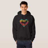 Bartdrache Heart Pet Reptile Lizard Hoodie (Vorne ganz)