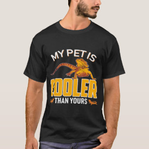 Bartdrache, mein Haustier ist Cool als dein Mann T-Shirt