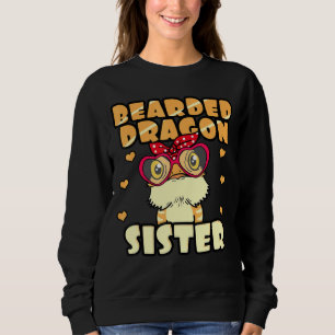 Bartdrache Sister Pogona Pet Reptile Owner Sse Sweatshirt