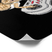 Bartdrache spielen Videospiel Reptiles Pagona Poster (Ecke)