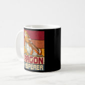 Bartdrache Whisperer Vintag Lizard Reptile Kaffeetasse (Vorderseite Links)