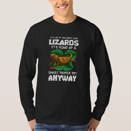 Bartdragon Pet Lizard Spaß Reptile Herpetolo T-Shirt (Vorderseite)