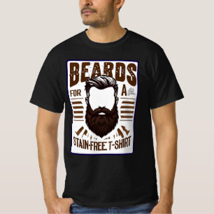 Bärte für ein färbenfreies Shirt
