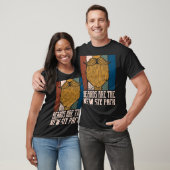Bärte sind die neuen Sixpack Bart Spaß Mustache T-Shirt (Unisex)