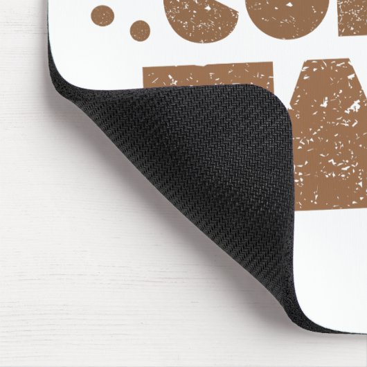 Bärte und Kaffee und tats Mousepad (Ecke)