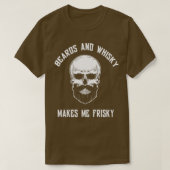 Bärte und Whisky machen mich frisch 1 T-Shirt (Design vorne)