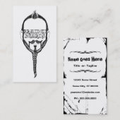 Bärte Visitenkarte (Vorne/Hinten)