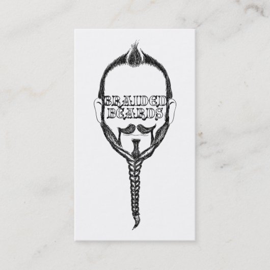 Bärte Visitenkarte (Vorderseite)