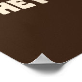 Bärte wachsen auf dir! poster (Ecke)