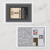 Barted Baker Banter Trading Cards: Episode 1 Telefonnummerkarte (Vorne/Hinten)