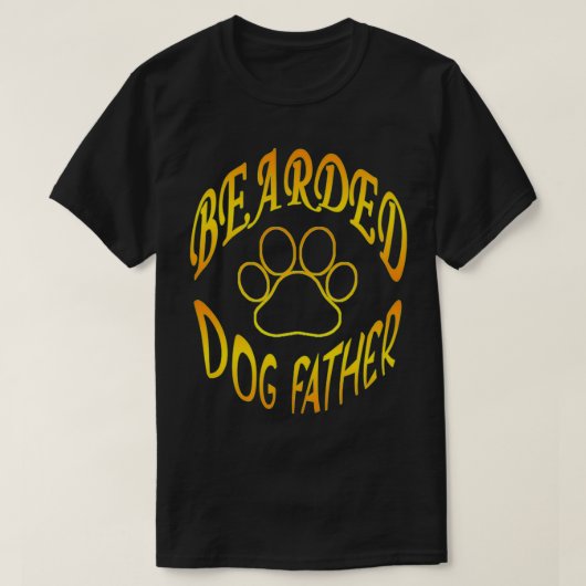 Barted Dog Vater Classic TShirt (Design vorne)