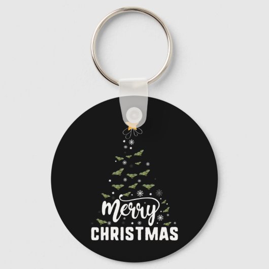 Barted Dragon Frohe Weihnachtsbaum Familie Xmas Ho Schlüsselanhänger (Vorderseite)