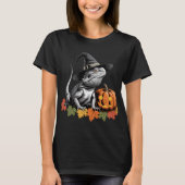 Barted Dragon Halloween Fun T-Shirt (Vorderseite)