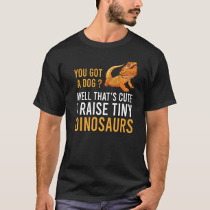 Barted Dragon Shirt Funny I Raise Tiny Dinosaurs