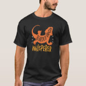 Barted Dragon Whisperer Funny T-Shirt (Vorderseite)
