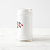 Bartels Familienname Bierglas (Mittel)