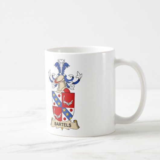 Bartels Familienwappen Kaffeetasse (Rechts)
