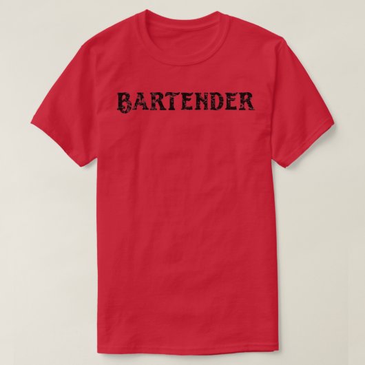 Bartender 15 T-Shirt (Design vorne)