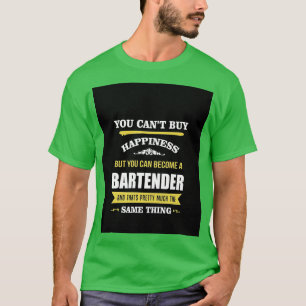 BARTENDER Apron T-Shirt