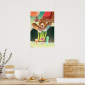 Bartender Dog: Neon Bar & Cocktail Mixology Poster (Küche)