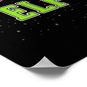 Bartender Elf Christmas Family Matching Group Xmas Poster (Ecke)