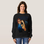 Bartender Employee Best Team Funny Woman T Mixolog Sweatshirt (Vorne ganz)