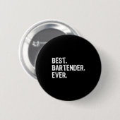 Bartender Ever Bartending Funny Gift Christmas Button (Vorne & Hinten)