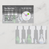 Bartender Freelancer Einzigartiges Design Visitenkarte (Vorne/Hinten)