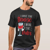 Bartender Humor Mixologist Xmas Booze Fun Christma T-Shirt (Vorderseite)